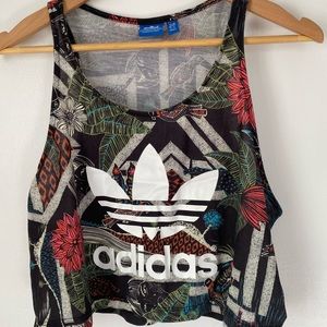 Adidas originals print muscle tank